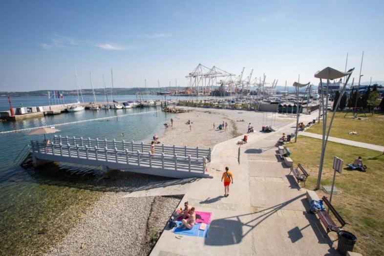 Koper Center Apartment Near-Beach-Free-Garage-Parking Exteriör bild