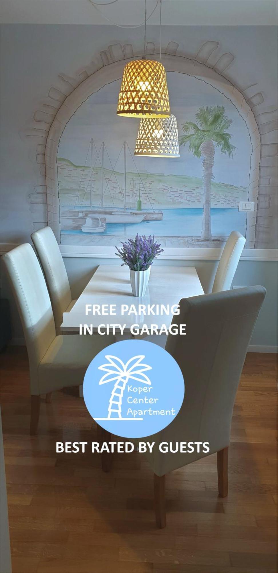 Koper Center Apartment Near-Beach-Free-Garage-Parking Exteriör bild